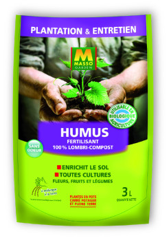 Humus fertilisant bio