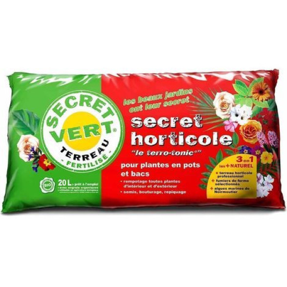 Terreau horticole BIO